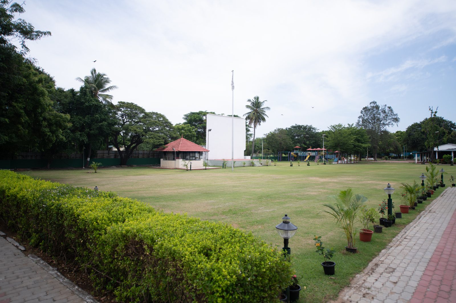 Club Lawn at Madras Gymkhana Club