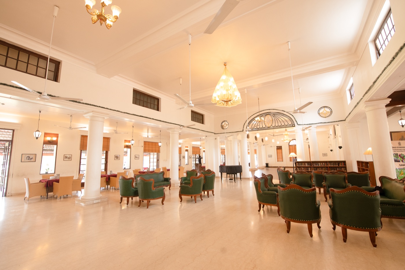 Club lobby