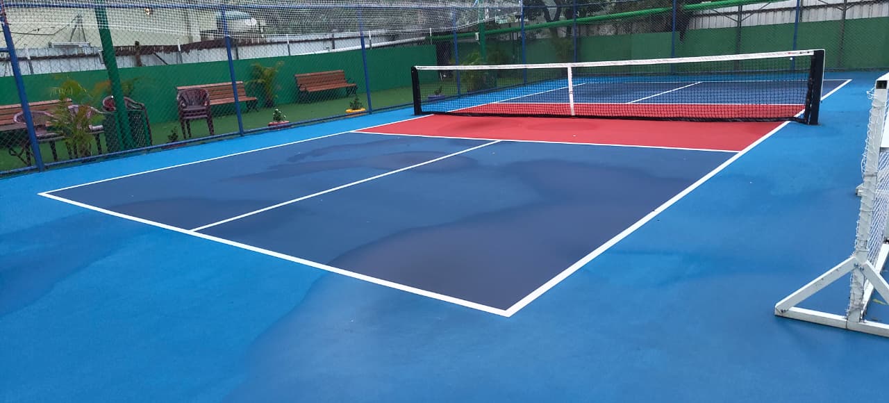 Purpose-built pickleball courts at Madras Gymkhana Club